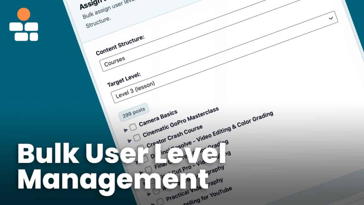 Managing Users and Bulk User Level Operations