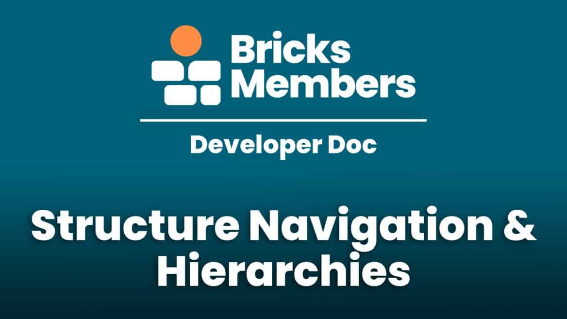 Structure Navigation & Hierarchies