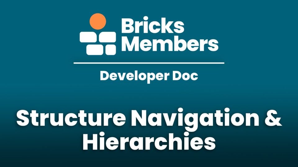 Structure Navigation & Hierarchies featured image