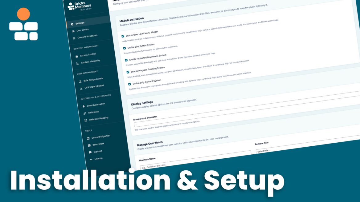 Installation & Setup