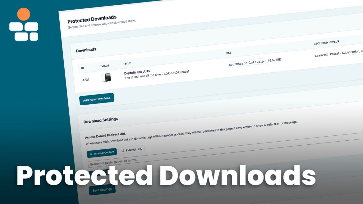 Protected Downloads & File Security