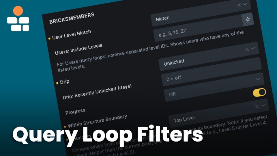 Query Loop Filters for Member Content featured image