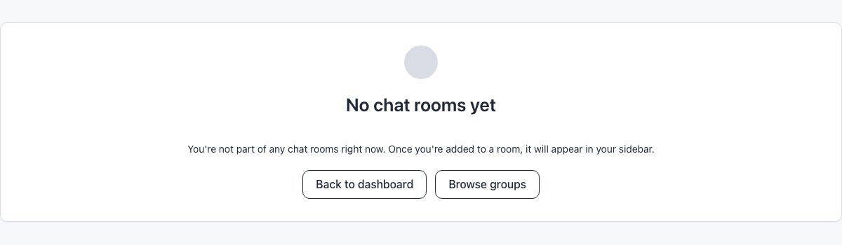 Chat Read Only No Rooms