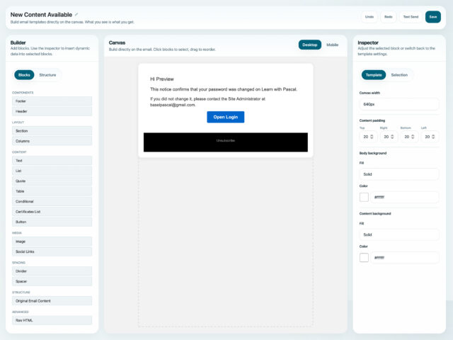 BricksMembers outbound webhook configuration with Zapier and Make support